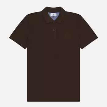 Мужское поло Aquascutum Active Crest, цвет коричневый, размер XXL