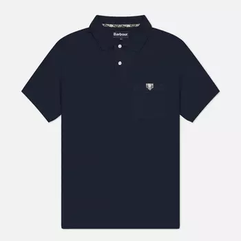 Мужское поло Barbour Tothill Tailored, цвет синий, размер XL