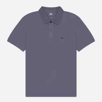 Мужское поло C.P. Company Stretch Piquet, цвет фиолетовый, размер M