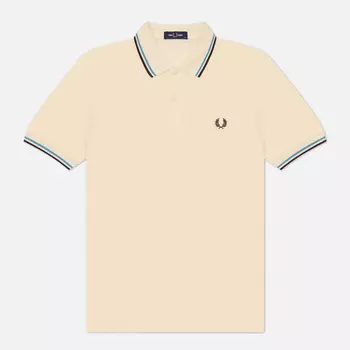 Мужское поло Fred Perry M3600, цвет бежевый, размер XXL