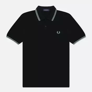 Мужское поло Fred Perry M3600, цвет чёрный, размер L