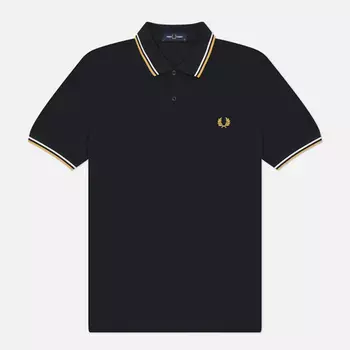Мужское поло Fred Perry M3600, цвет синий, размер L