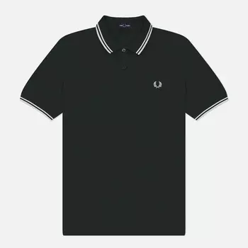 Мужское поло Fred Perry M3600, цвет зелёный, размер M