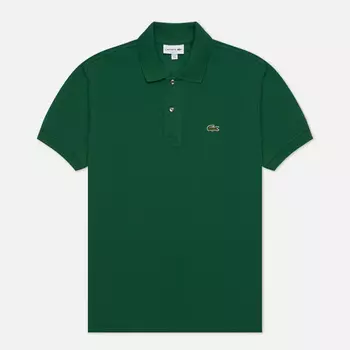 Мужское поло Lacoste L.12.12 Classic Fit, цвет зелёный, размер XXXXL