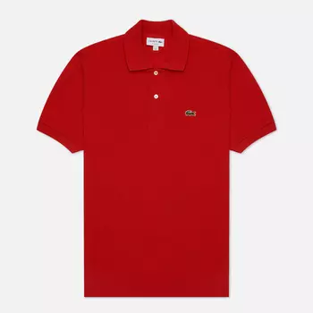 Мужское поло Lacoste L.12.12 Classic Fit, цвет красный, размер XXXL