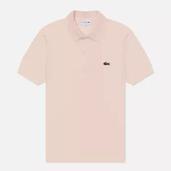 Мужское поло Lacoste L.12.12 Classic Fit, цвет розовый, размер S