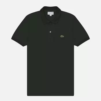 Мужское поло Lacoste Original L.12.12 Slim Fit, цвет оливковый, размер S