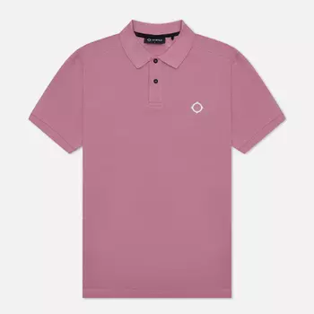 Мужское поло MA.Strum Pique Embroidered ID, цвет розовый, размер L
