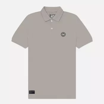 Мужское поло Peaceful Hooligan Cash, цвет серый, размер S