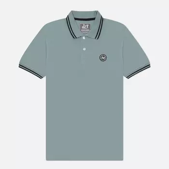 Мужское поло Peaceful Hooligan Peninsula Tipped Collar, цвет голубой, размер M