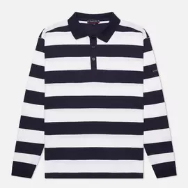 Мужской лонгслив Armor-Lux Rugby Polo Pleuven, цвет синий, размер S