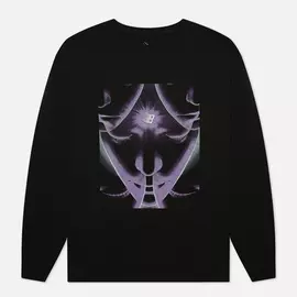 Мужской лонгслив Bronze 56K Aura, цвет чёрный, размер XXL