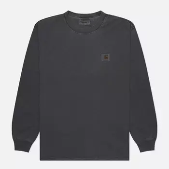 Мужской лонгслив Carhartt WIP Vista, цвет серый, размер S