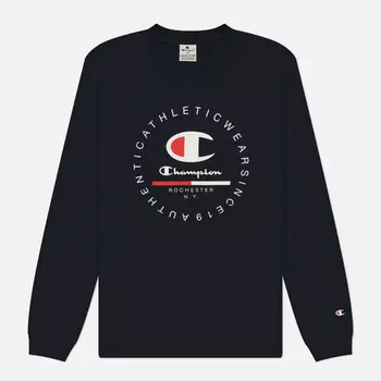 Мужской лонгслив Champion Graphic Authentic New York, цвет синий, размер S