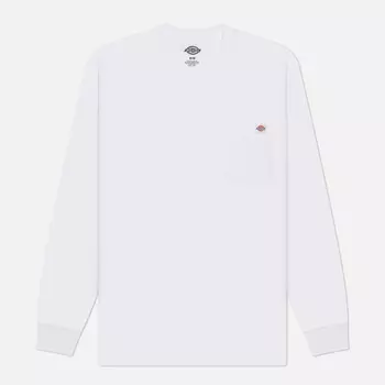 Мужской лонгслив Dickies Luray Pocket, цвет белый, размер XXL