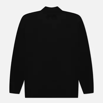 Мужской лонгслив Edwin Baxter High Collar, цвет чёрный, размер M