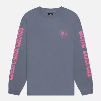 Мужской лонгслив Edwin EMC Dance Club, цвет серый, размер L