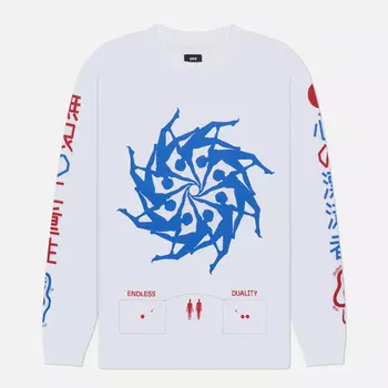 Мужской лонгслив Edwin Mind Drifter, цвет белый, размер XXL