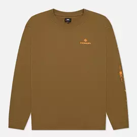 Мужской лонгслив Edwin Synergy III, цвет оливковый, размер S