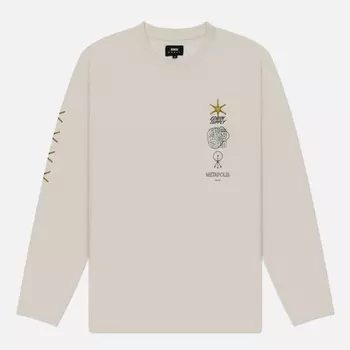 Мужской лонгслив Edwin Takara Beautilion, цвет бежевый, размер XXL