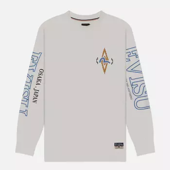Мужской лонгслив Evisu Heritage Printed, цвет белый, размер L