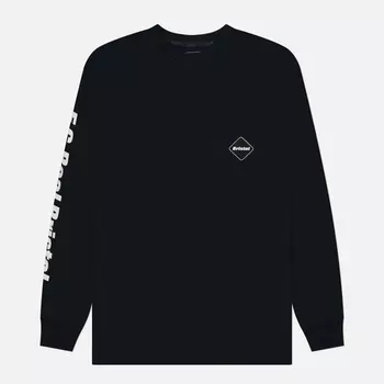 Мужской лонгслив F.C. Real Bristol Authentic Team Pocket Jersey, цвет чёрный, размер M