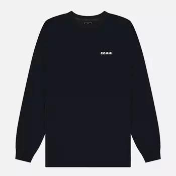 Мужской лонгслив F.C. Real Bristol Big Logo Baggy, цвет чёрный, размер L