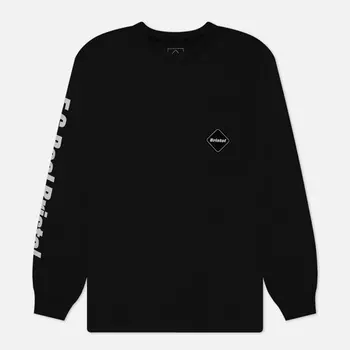 Мужской лонгслив F.C. Real Bristol Pocket Authentic Team, цвет чёрный, размер XL