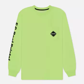 Мужской лонгслив F.C. Real Bristol Pocket Authentic Team, цвет жёлтый, размер XL