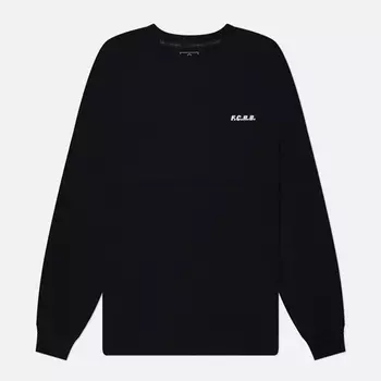 Мужской лонгслив F.C. Real Bristol Team Baggy Star Big Logo, цвет чёрный, размер XL