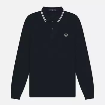 Мужской лонгслив Fred Perry M3636, цвет синий, размер XL