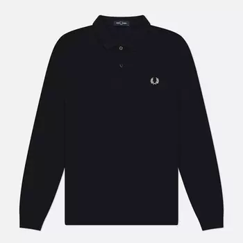 Мужской лонгслив Fred Perry M6006, цвет чёрный, размер XL