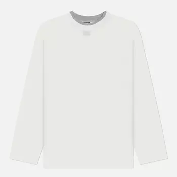 Мужской лонгслив FrizmWORKS Double Neck Pocket, цвет белый, размер XL