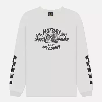 Мужской лонгслив FrizmWORKS Motors Speedway, цвет белый, размер XL