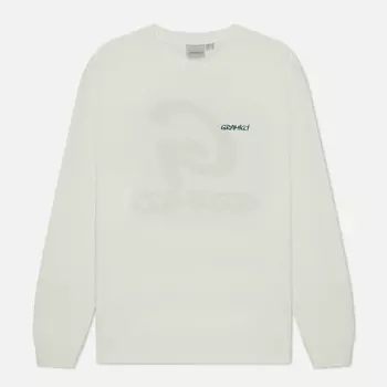 Мужской лонгслив Gramicci G-Logo, цвет белый, размер S