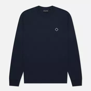 Мужской лонгслив MA.Strum Icon Embroidered ID, цвет синий, размер S