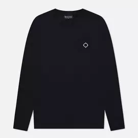 Мужской лонгслив MA.Strum Icon Embroidered ID, цвет чёрный, размер M