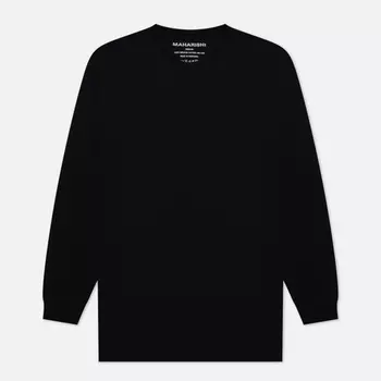 Мужской лонгслив maharishi Samurai vs. Dragon, цвет чёрный, размер M