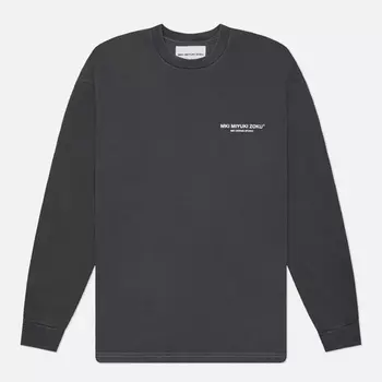 Мужской лонгслив MKI Miyuki-Zoku Design Studio, цвет чёрный, размер L
