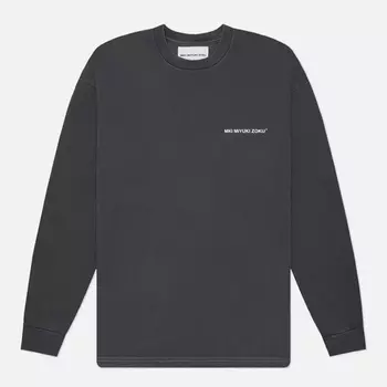 Мужской лонгслив MKI Miyuki-Zoku Uniform, цвет чёрный, размер S
