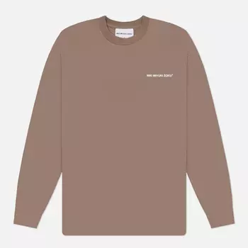 Мужской лонгслив MKI Miyuki-Zoku Uniform, цвет коричневый, размер L