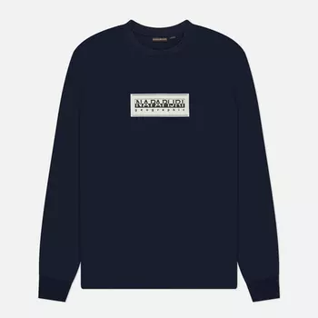 Мужской лонгслив Napapijri Suze, цвет синий, размер S