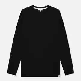 Мужской лонгслив Norse Projects Niels Standard Regular Fit, цвет чёрный, размер XL