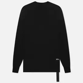 Мужской лонгслив Rick Owens DRKSHDW Phlegethon Level, цвет чёрный, размер S