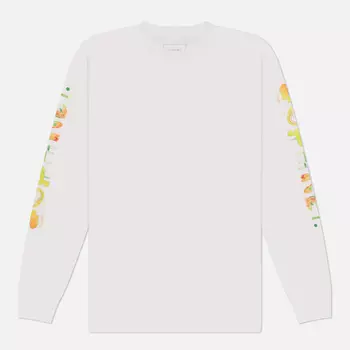 Мужской лонгслив SOPHNET. x Simon Taylor Flower, цвет белый, размер M