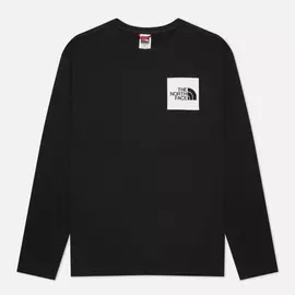 Мужской лонгслив The North Face L/S Fine, цвет чёрный, размер XXS