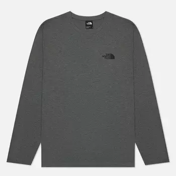 Мужской лонгслив The North Face Simple Dome Crew Neck, цвет серый, размер XXL