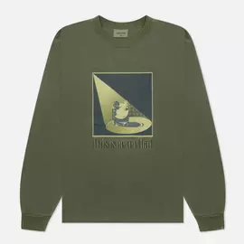 Мужской лонгслив thisisneverthat Cocktail, цвет оливковый, размер S