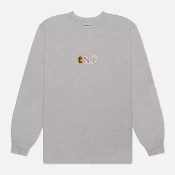 Мужской лонгслив thisisneverthat Cut Out Letters, цвет бежевый, размер XL