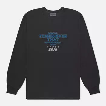 Мужской лонгслив thisisneverthat Meteor, цвет серый, размер M